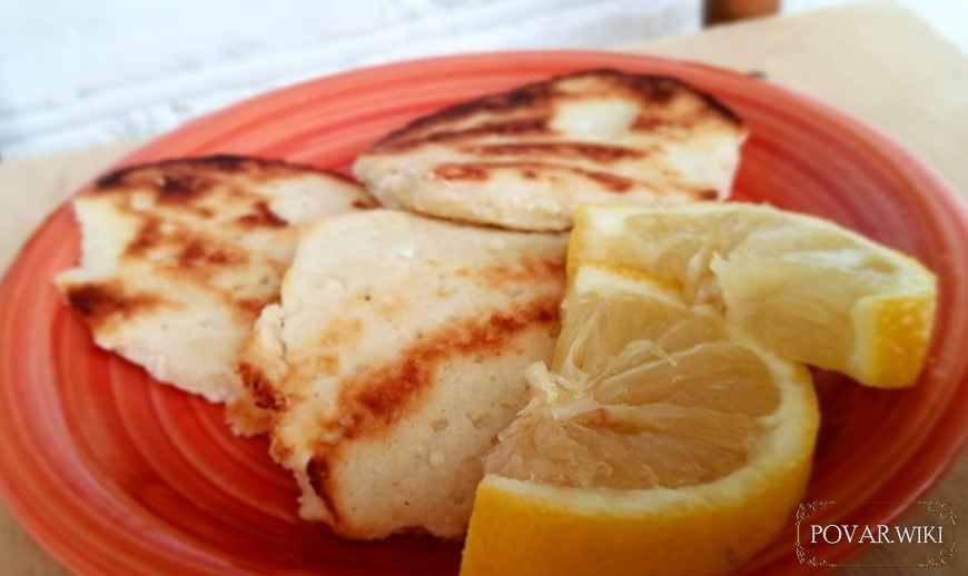 Рецепт ванильных сырников с лимонным соком без масла